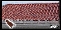 Home with Greek Roofing Tile