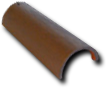 14 1/4 Tapered Barrel Mission Roofing Tile example
