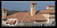 18 inch spanish roofing tile